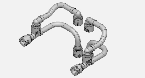 Plastic Quick Connectors Pipeline